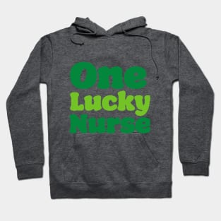 'One Lucky Nurse' St. Paddy's Day T-Shirt Hoodie